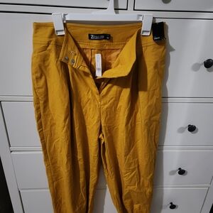 New York & Company! Woman's Parachute Mustard Pants